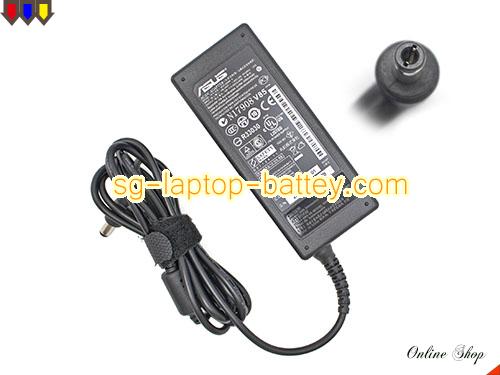 ASUS C90S adapter, 19V 3.42A C90S laptop computer ac adaptor, ASUS19V3.42A65W-5.5x2.5mm