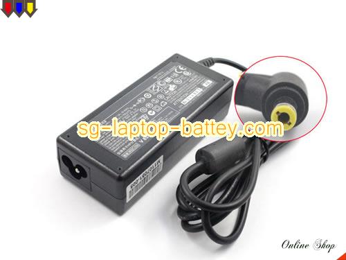  image of HP F4814A ac adapter, 19V 3.16A F4814A Notebook Power ac adapter HP19V3.16A60W-5.5x2.5mm