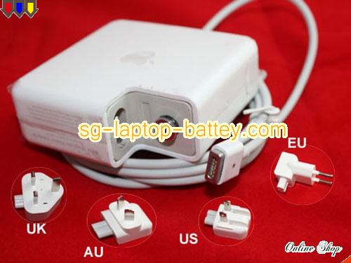  image of APPLE A1184 ac adapter, 18.5V 4.6A A1184 Notebook Power ac adapter APPLE18.5V4.6A85W-210x140mm-Wall-W