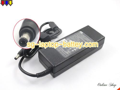  image of HP 394211-001 ac adapter, 18.5V 4.9A 394211-001 Notebook Power ac adapter HP18.5V4.9A90W-5.5x2.5mm