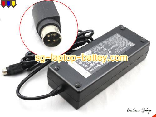  image of HP 375143-001 ac adapter, 18.5V 6.5A 375143-001 Notebook Power ac adapter HP18.5V6.5A120W-4PIN