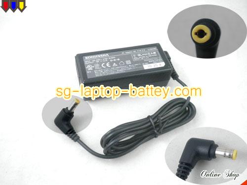  image of ASUS PA-1400-11 ac adapter, 19V 2.1A PA-1400-11 Notebook Power ac adapter KOHJINSHA19V2.1A40W-5.5x2.5mm