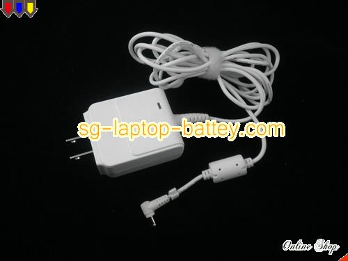  image of ASUS AD6630 ac adapter, 19V 1.58A AD6630 Notebook Power ac adapter ASUS19V1.58A30W-2.31x0.7mm-wall-us-w