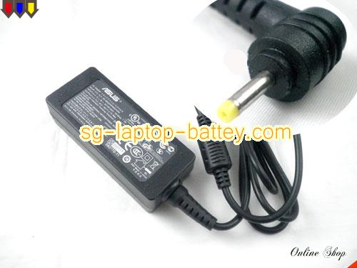 ASUS Eee PC 1005 adapter, 19V 2.1A Eee PC 1005 laptop computer ac adaptor, ASUS19V2.1A40W-2.31x0.7mm