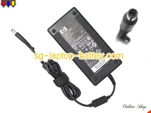  image of HP 391174-001 ac adapter, 19V 9.5A 391174-001 Notebook Power ac adapter HP19V9.5A180W-7.4x5.0mm-Straight