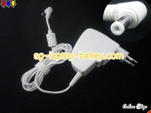  image of ASUS 24W-AS03 ac adapter, 9.5V 2.315A 24W-AS03 Notebook Power ac adapter ASUS9.5V2.315A22W-4.8x1.7mm-W-EU