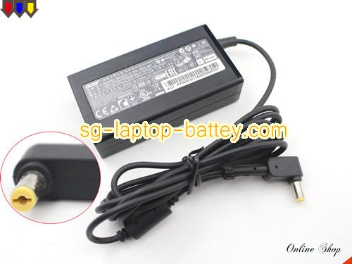  image of ACER AP.06501.005 ac adapter, 19V 3.42A AP.06501.005 Notebook Power ac adapter ACER19V3.42A65W-5.5x1.7mmMINI