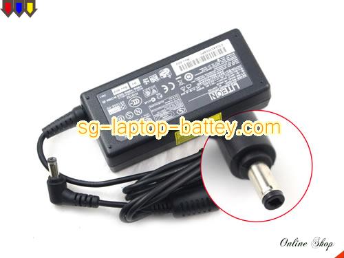 TOSHIBA Satellite A85-S107 adapter, 19V 3.42A Satellite A85-S107 laptop computer ac adaptor, LITEON19V3.42A65W-5.5x2.5mm