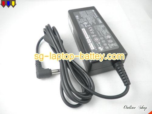  image of GATEWAY 6500313 ac adapter, 19V 3.42A 6500313 Notebook Power ac adapter GATEWAY19V3.42A65W-5.5x2.5mm-right-angled