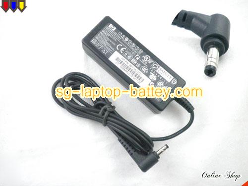  image of HP 493092-002 ac adapter, 19V 1.58A 493092-002 Notebook Power ac adapter HP19V1.58A30W-4.0x1.7mm-RIGHT-ANGEL