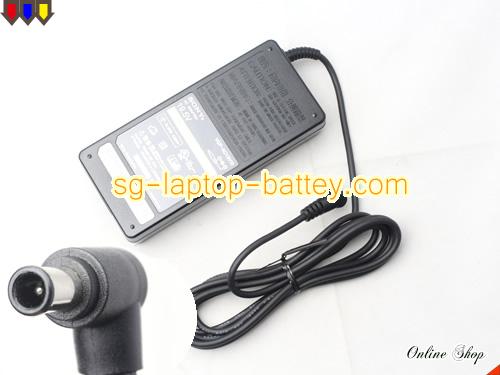  image of SONY PCGA-AC19V3 ac adapter, 19.5V 4.7A PCGA-AC19V3 Notebook Power ac adapter SONY19.5V4.7A92W-6.5x4.4mm-GS
