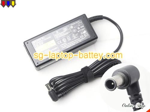  image of SONY VGP-AC19V39 ac adapter, 19.5V 2.15A VGP-AC19V39 Notebook Power ac adapter SONY19.5V2.15A40W-6.5x4.4mm