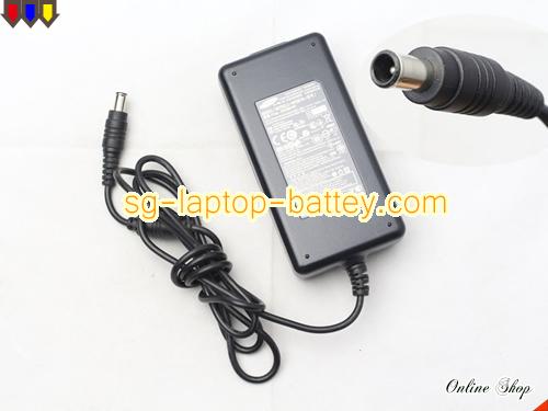  image of SAMSUNG AP04214-UV ac adapter, 14V 4A AP04214-UV Notebook Power ac adapter SAMSUNG14V4A48W-6.5x4.4mm