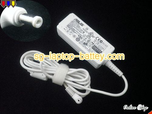  image of ASUS 90-NGVPW1013 ac adapter, 12V 3A 90-NGVPW1013 Notebook Power ac adapter ASUS12V3A36W-4.8x1.7mm-W-G