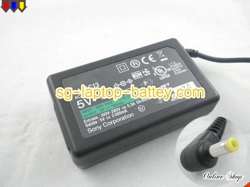  image of SONY XA-AC13 ac adapter, 5V 2A XA-AC13 Notebook Power ac adapter SONY5V2A10W-4.0x1.7mm