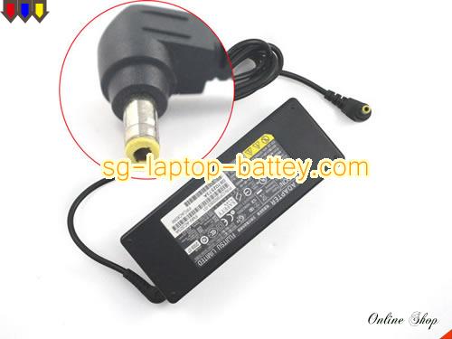  image of FUJITSU CP360063-01 ac adapter, 19V 5.27A CP360063-01 Notebook Power ac adapter FUJITSU19V5.27A100W-5.5x2.5mm