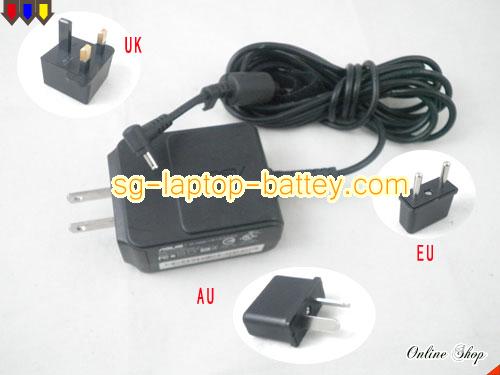  image of ASUS EXA1004UH ac adapter, 19V 1.58A EXA1004UH Notebook Power ac adapter ASUS19V1.58A30W-2.31x0.7mm-us-wall