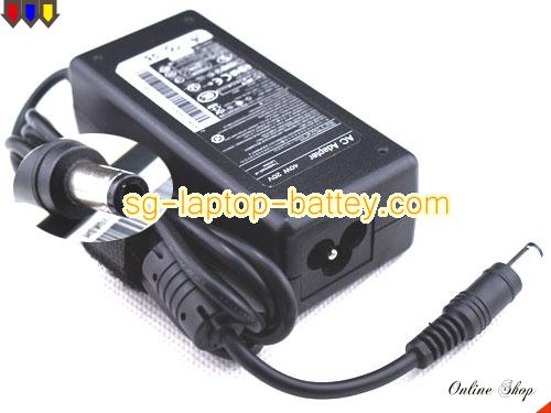  image of HP UV21-U54 ac adapter, 20V 2A UV21-U54 Notebook Power ac adapter HP20V2A40W-5.5x2.5mm