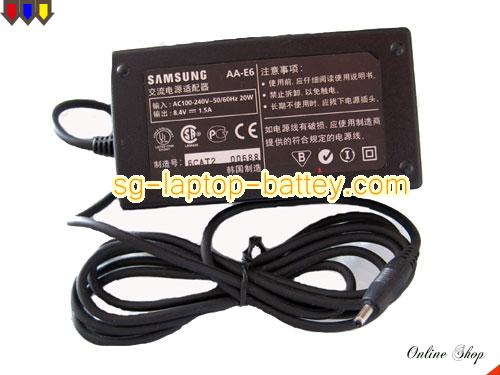  image of SAMSUNG AA-E8 ac adapter, 8.4V 1.5A AA-E8 Notebook Power ac adapter SAMSUNG8.4V1.5A13W-4.0x1.7mm