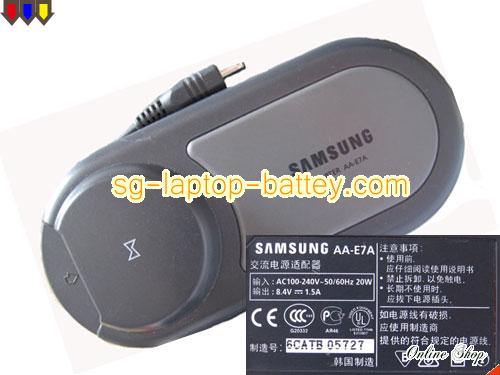  image of SAMSUNG AA-E7A ac adapter, 8.4V 1.5A AA-E7A Notebook Power ac adapter SAMSUNG8.4V1.5A13W-4.0x1.7mm-OVAL