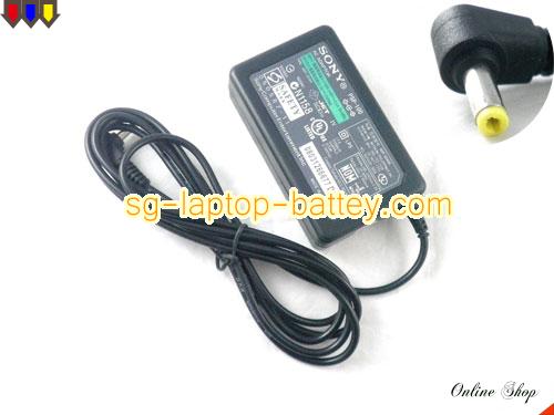  image of SONY PSP-100 ac adapter, 5V 2A PSP-100 Notebook Power ac adapter SONY5V2A10W-5.5x2.5mm