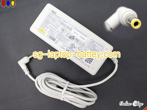  image of NEC PA-1650-02C ac adapter, 19V 3.16A PA-1650-02C Notebook Power ac adapter NEC19V3.16A60W-5.5x3.0mm-W