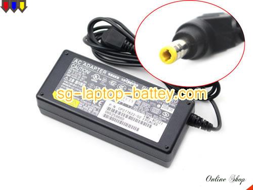  image of NEC PA-1650-02C ac adapter, 19V 3.37A PA-1650-02C Notebook Power ac adapter FUJITSU19V3.37A64W-5.5x2.5mm