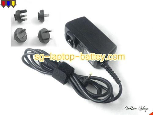  image of ASUS ADP-40THA ac adapter, 19V 2.1A ADP-40THA Notebook Power ac adapter ASUS19V2.1A40W-2.31x0.7mm-SHAVER