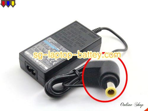  image of SONY AC-ES1230K ac adapter, 12V 3A AC-ES1230K Notebook Power ac adapter SONY12V3A36W-6.5x4.4mm