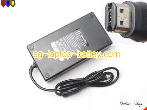  image of HP AP.15001.001 ac adapter, 19V 7.9A AP.15001.001 Notebook Power ac adapter HP19V7.9A150W-OVALMUL-O