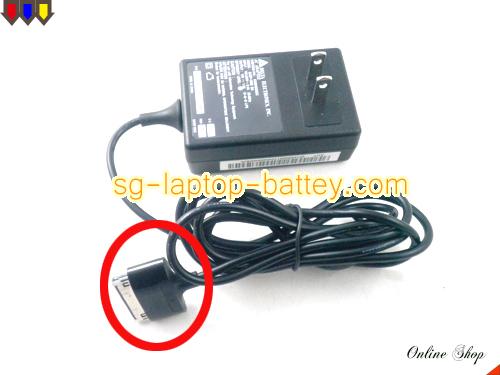  image of DELTA XXXXXXXXXX ac adapter, 12V 1.5A XXXXXXXXXX Notebook Power ac adapter DELTA12V1.5A18W-FLATER-TIP-US