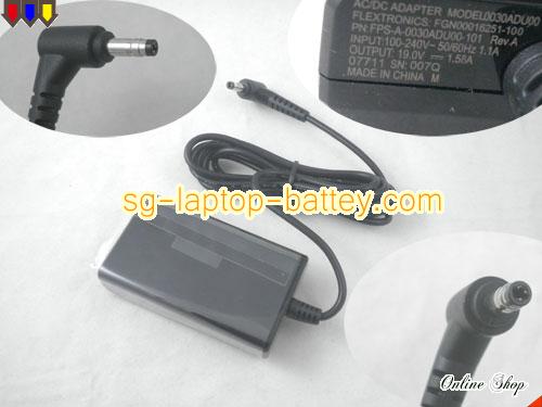  image of FPS 0030ADU00 ac adapter, 19V 1.58A 0030ADU00 Notebook Power ac adapter FPS19V1.58A30W-4.0x1.7mm-mini