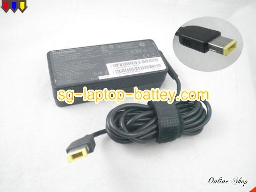  image of LENOVO PA-1650-71 ac adapter, 20V 3.25A PA-1650-71 Notebook Power ac adapter LENOVO20V3.25A65W-rectangle-pin