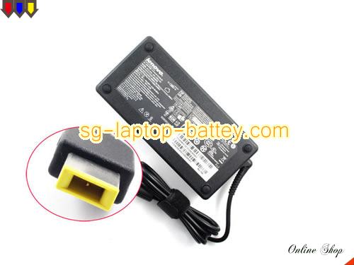  image of LENOVO ADL170NLC3A ac adapter, 20V 8.5A ADL170NLC3A Notebook Power ac adapter LENOVO20V8.5A170W-rectangle-pin