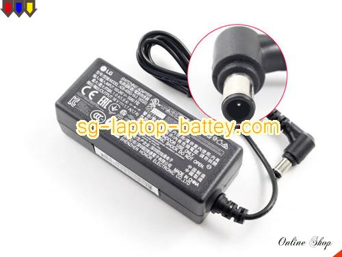  image of LG 19032G ac adapter, 19V 1.7A 19032G Notebook Power ac adapter LG19V1.7A32W-6.5x4.0mm