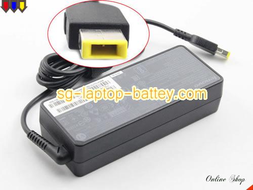  image of LENOVO 45N0245 ac adapter, 20V 4.5A 45N0245 Notebook Power ac adapter LENOVO20V4.5A-rectangle-pin-o