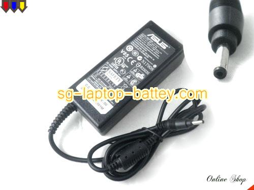 ASUS SL101 adapter, 19.5V 3.08A SL101 laptop computer ac adaptor, ASUS19.5V3.08A60W-2.31x0.7mm-Black