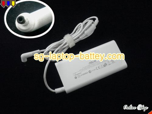  image of ASUS U1000EA ac adapter, 19.5V 3.08A U1000EA Notebook Power ac adapter ASUS19.5V3.08A60W-2.31x0.7mm-W