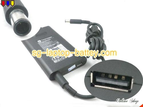  image of HP 634817-002 ac adapter, 19.5V 4.62A 634817-002 Notebook Power ac adapter HP19.5V4.62A90W-7.4x5.0mm