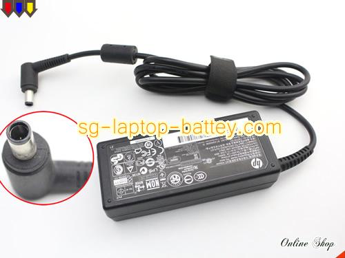  image of HP 696607-001 ac adapter, 19.5V 3.33A 696607-001 Notebook Power ac adapter HP19.5V3.33A-7.4x5.0mm
