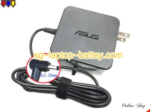  image of ASUS ADP-65GD B ac adapter, 19V 3.42A ADP-65GD B Notebook Power ac adapter ASUS19V3.42A65W-4.0x1.35mm-Square-US