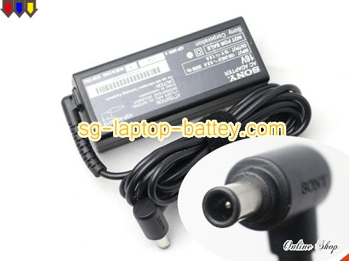  image of SONY ADP-30WH A ac adapter, 16V 1.9A ADP-30WH A Notebook Power ac adapter SONY16V1.9A30W-6.5X4.4mm