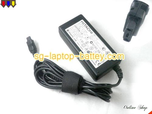  image of HITACHI HQD0120A20ABF ac adapter, 16V 2.8A HQD0120A20ABF Notebook Power ac adapter HITACHI16V2.8A40W-3holes