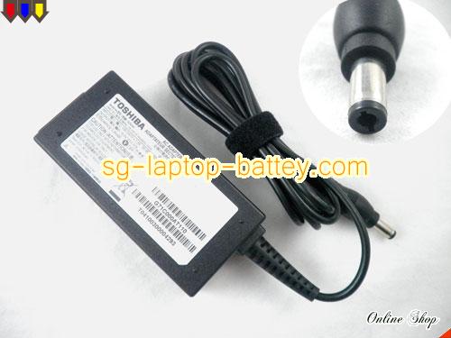  image of TOSHIBA T04100300004543 ac adapter, 19V 2.37A T04100300004543 Notebook Power ac adapter TOSHIBA19V2.37A45W-5.5x2.5mm
