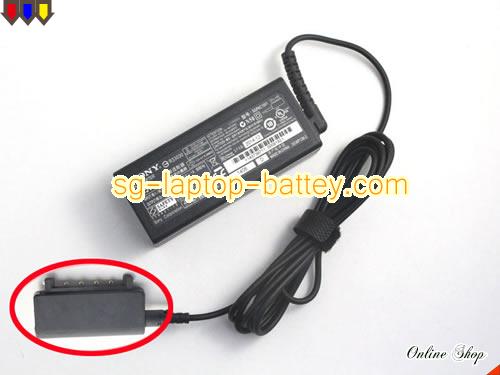 SONY SGPT111GB/S.CEK adapter, 10.5V 2.9A SGPT111GB/S.CEK laptop computer ac adaptor, SONY10.5V2.9A30W-BH