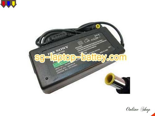 SONY PCG-FR55E/B adapter, 19.5V 2.7A PCG-FR55E/B laptop computer ac adaptor, SONY19.5V2.7A53W-6.5x4.4mm