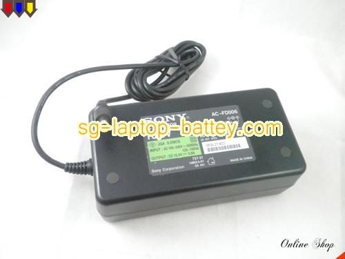  image of SONY VGP-AC19V19 ac adapter, 19.5V 3.9A VGP-AC19V19 Notebook Power ac adapter SONY19.5V3.9A76W-6.5x4.4mm-big
