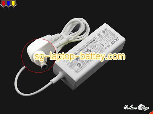 ACER ASPIRE S7-391 adapter, 19V 2.37A ASPIRE S7-391 laptop computer ac adaptor, ACER19V2.37A45W-3.0x1.0mm-W