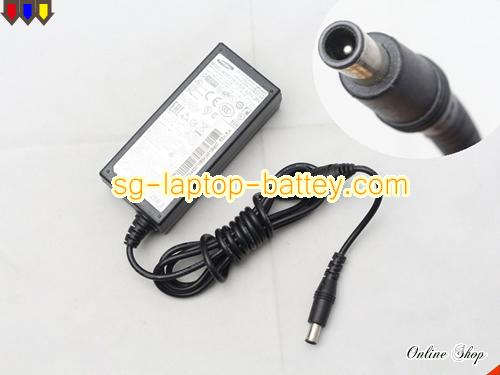  image of SAMSUNG 25-W ac adapter, 14V 1.79A 25-W Notebook Power ac adapter SAMSUNG14V1.79A25W-6.5x4.4mm