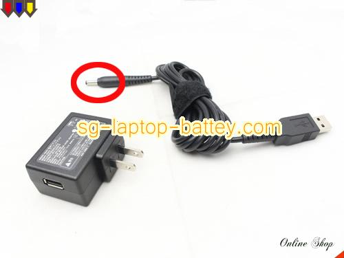  image of TOSHIBA WDPF-703TI ac adapter, 5V 2A WDPF-703TI Notebook Power ac adapter TOSHIBA5V2A10W-4.0x1.0mm-US